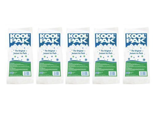 Koolpak - Compresas de hielo, 5 unidades