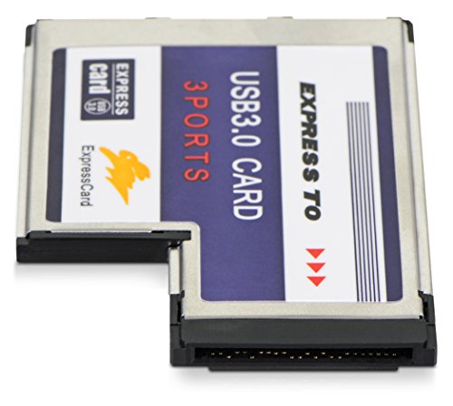 DONZO BC718 Express Card zu 3 Port USB 2.0 54 mm Adapter mit FL1100 Chipsatz - 9