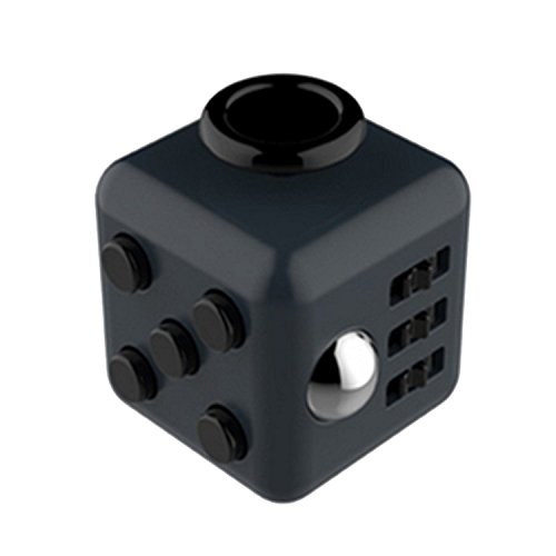 L-FENG-UK Fidget Toy Cube Relieves Stress and Anxiety for Children and Adults(Black) L-FENG-UK Fidget Toy Cube Relieves Stress and Anxiety for Children and Adults(Black)