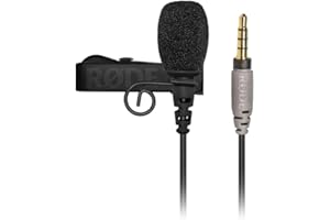 RØDE SmartLav+ Smartphone Lavalier Microphone with TRRS Connector for Broadcast, Filmmaking, Content Creation, Location and Studio Voice Recording