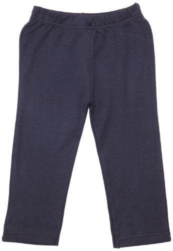 Little Green Radicals organic Fairtrade cotton, mix and match Leggings (Navy, 0-6 Months)