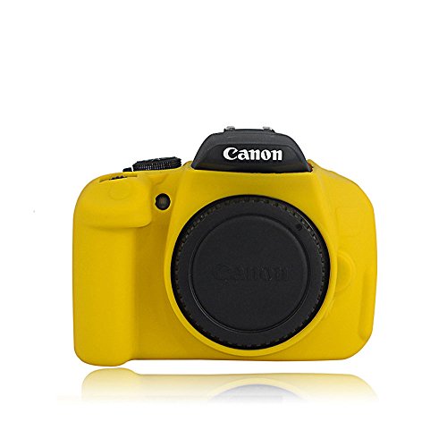 Crisant Case Cover For Canon EOS 700D 700 D Appareil Photo Num  rique Souple gel de TPU silicone Housse Protection coque   tui Pour Canon EOS 700D 700 D Jaune
