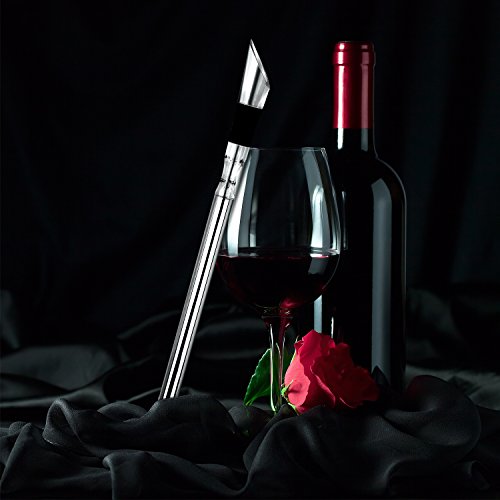 MAVIE Edelstahl Weinkühler, Stainless Steel Wine Cooler Flaschenkühler Für Haus, Party 2 Packung - 7