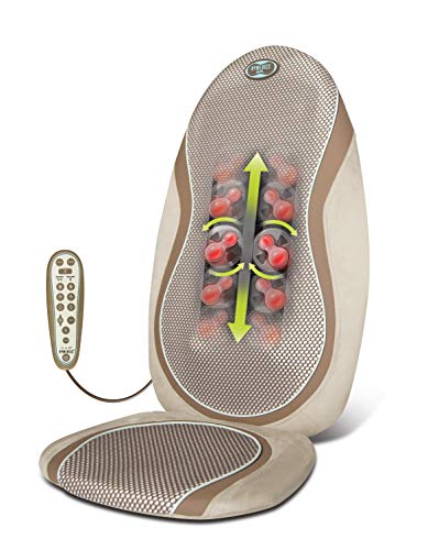 HOMEDICS -SGM-425H-Siège de massage shiatsu, têtes de massage en gel HOMEDICS -SGM-425H-Siège de massage shiatsu, têtes de massage en gel
