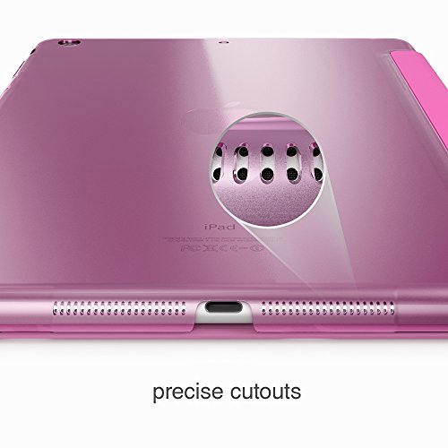 Apple iPad Air 1 Hülle Smart-Case von NICA, Ultra-Slim Cover Dünne Tablet Schutzhülle, Kunst-leder Hardcase Multi-Ständer Tasche, Display-Schutz & Backcover Flip-Case Klapphülle Sleeve – Pink - 7