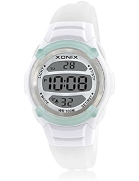 Children watch led digitales timing helles multifunktions-mädchen-studenten digital watch-C