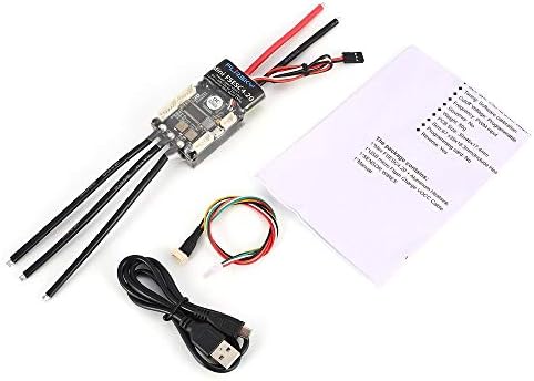 HGLRC FLIPSKY FSESC 50A V4.2 ESC Electronic Speed Control for Electric Skateboard RC Car Boat E-bike E-scooter Robot - Black