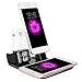 Produktbild Drahtloses Ladegerät, 10W schnelles drahtloses Ladegerät 4 in 1 Aluminium-Handy-Standplatz-Tischladestation Halter für iWatch iPad AirPods, Ladestationen Telefon-Ladestation für iphone X / 8/8 Plus