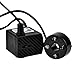 Produktbild 3W 180L / H Tauchwasserpumpe mit LED-Lichtauslassdüsen Für Aquarium Brunnen Pool Gartenteich EU Typ