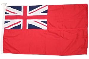 LALIZAS Italian Manufactured UK Sewn Red Ensign Flags Sailing