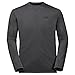 Produktbild JACK WOLFSKIN Herren Base Layer CROSSTRAIL LONGSLEEVE MEN, dark steel, XXXL, 1805991-6032007