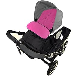 Chancelière/Cosy orteils Compatible avec Stokke Crusi Poussette Rose Rose
