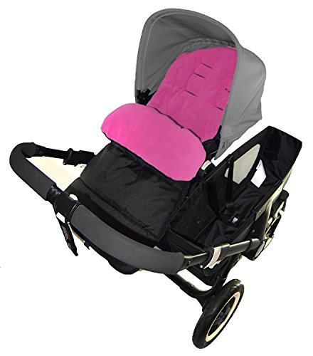 Chancelière/Cosy orteils Compatible avec Stokke Crusi Poussette Rose Rose