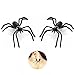 Produktbild MAXGOODS 2 Paare Frauen Persönlichkeit Halloween Schwarze Spider Ohrring Ohrstecker Punk Schmuck Charm