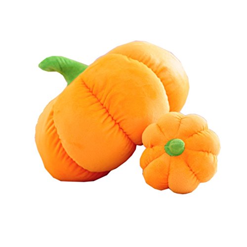 missley 3D Baumwolle Kürbis Kissen Überwurf Kissen Deko Kissen für Sofa Cute Cartoon Kürbis für Halloween Halloween Geschenk - 7