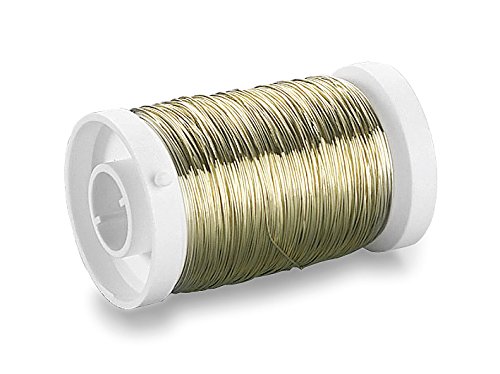 Knorr prandell 216465749 Messingdraht (150 Meter lang und 0,3 mm Durchmesser)