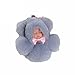 Produktbild JasmineLi süßer Schlüsselanhänger / Spielzeug als Baby-Puppe, Dekoration, künstlicher Plüsch, grau