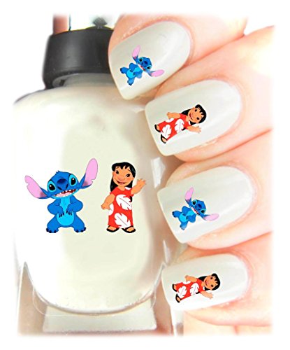 Easy to use, High Quality Nail Art Decal Stickers For Every Occasion! Ideal Christmas present, stocking filler Disneys Lilo and Stitch