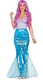 Talla 38-40 Guirca- Disfraz adulta sirena, Talla 38-40 (84583.0)