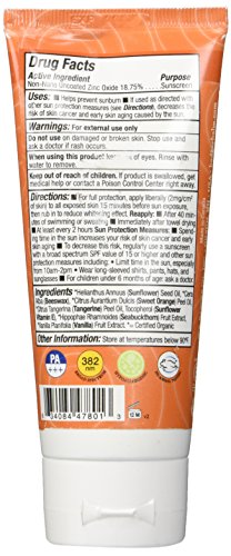 Badger Company, Active Kids, Zinc Oxide Sunscreen Cream, SPF 30, Tangerine & Vanilla, 2.9 fl oz (87 ml) - 4