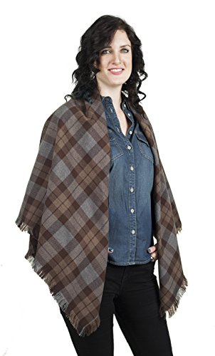 Preisvergleich Produktbild Outlander Schal mit Schottenkaro-Motiv