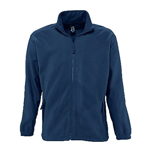 Sols Fleecejacke Fleece Jacke North bis Gr. 5XL Navy 4XL