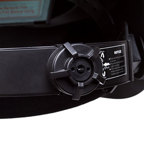 Babimax Automatik Schweißhelme blau Schweißmaske Schutzhelm Schweißschirm Schweißschild Automatisch verdunkelnd - 7