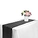 Produktbild Jaminy Neue Pailletten Satin Tischläufer 30x180 cm Glitter Hochzeit Bankett Venue Decor (Schwarz)