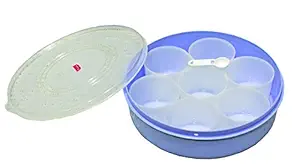 Princeware New Spice Container, 8 Pieces, Blue