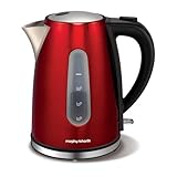 Morphy Richards 43904 Accents Jug Kettle - Red (Kitchen &amp; Home)