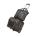 Produktbild 2 Stk Trolley Geschäft / Reisetasche mit Laptop-Tasche Reisekoffer Suitcase Business Trolley Travelite Koffer - Schwarz
