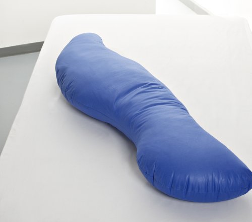 Centa-Star 2751.01 Hippo Seitenschläferkissen 130 cm lang, blau - 3