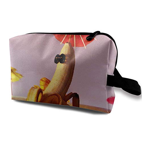 Funny Banana Magic Makeup Bag Lazy Cosmetic Bag Portanle Travel Handbag