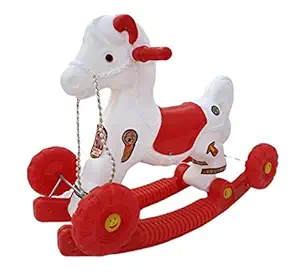 HARISTAR Presents Baby Horse Rider for Kids 2 in 1 Rocker and Rider 1-5 Years Birthday Gift for Kids/Boys/Girls