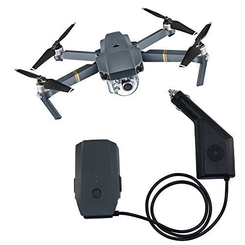 Preisvergleich Produktbild Hunpta Autobatterie Ladegerät Adapter Auto-Ladegerät für DJI aufladen Mavic Pro (Schwarz)