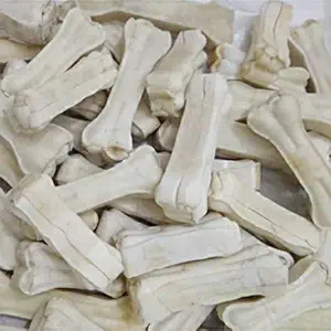 MS Pet House Dog Chew Bones Rawhide Pressed Bone Calcium Treat Mega Pack 3 Inches 10 kg