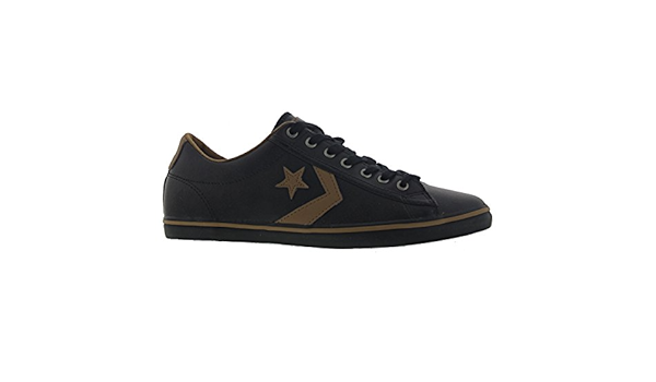 converse star player fundam lea noir marron
