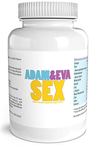 Preisvergleich Produktbild ADAM&EVA SEX = Liebe + Spaß + Testosteron – Vegane Kapseln