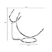 Anself Stainless Steel Shaving Holder Stand for Shaving Tool