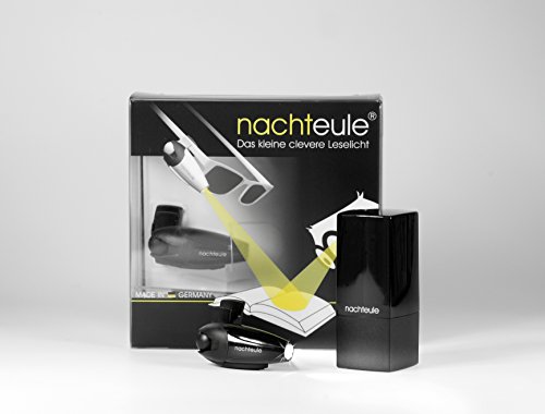 nachteule+ Das clevere Leselicht für die Brille – brandneue, wiederaufladbare Akku-Version! - 5