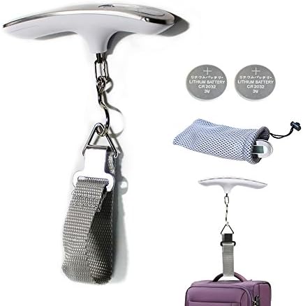 ONECHACNE 50kg stainless steel High-precision luggage scale Travel (backlit display)