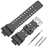 guoxuEE Ersetzen Sie das Uhrenarmband für G-Shock 8900 schwarz