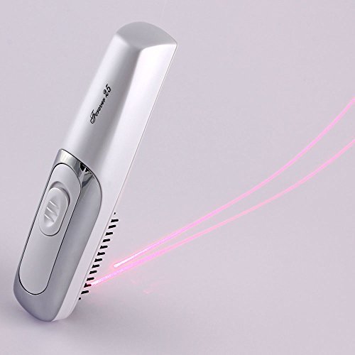 Preisvergleich Produktbild Kosmetisches Gerät Vibro Massage Laser Kamm Haarausfall Schuppen Haare Kopf Haarstrahlung Vibration, Soft-Laser