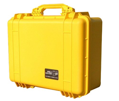 Peli 1520,WL/WF,YELLOW Schutzkoffer mit Schaum gelb