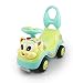 KP1196Z RIDE ON PUSH ALONG CAR VEHICLE WALKER WHEELER GREEN FIRST STEPS