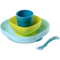 Tasse D'Apprentissage Béaba 3 En 1 - Biberon, Gourde Et Verre Anti-Fuite
