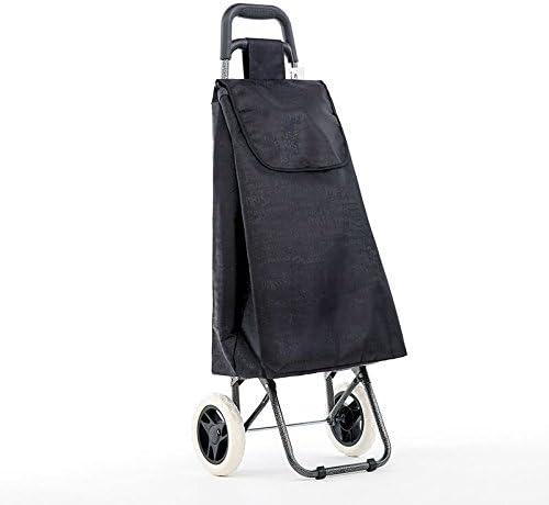 ALL Bags® 2 Wheeled Large Lightweight Waterproof Shopping Trolley Bag (Black)
