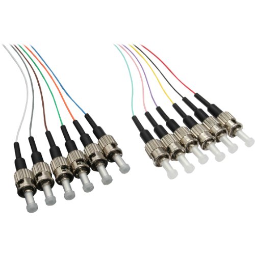 Preisvergleich Produktbild InLine LWL Pigtail ST, 2m (12er Set)
