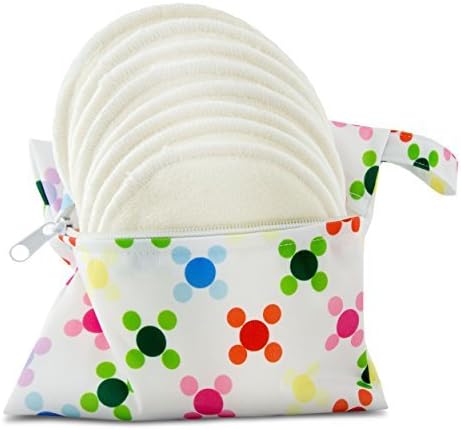 Serenity Bamboo Contoured Nursing Pads (12CM Extra Thick White)