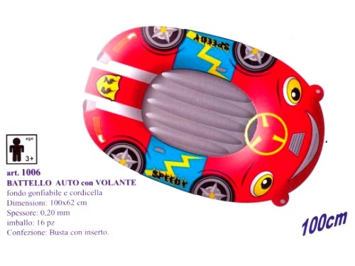 Preisvergleich Produktbild Schlauchboot Auto mit Lenkrad